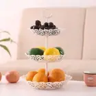 Detachable 3-Tier Cupcake Stand Removable Round Fruit Plate Party Display