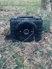 Apache 1800 Case Small Portable Boom Box Kicker 6.5 Speaker Bluetooth Amplifier