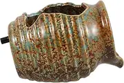 Ceramic Jar Fountain Outdoor Pond Decor Landscape Waterfall Jar for Balcony Garden