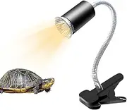 Turtle Shell Heat Lamp, Sunlight for Turtle Shell Aquarium, Adjustable Climbing Pet Lamp - Aquarium Turtle Tank Sole Light, UV Light, 360 Degree Bendable for Turtle Tank
