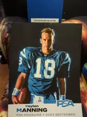 PSA Magazine (Sept 2023 ) PEYTON MANNING Indianapolis Colts New NM Rare HTF