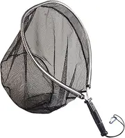 #N/A Fishing Mesh Net Fish Catching Net Nonslip Comfortable Grip Fish Net Strong Load Bearing Portable Fishing Landing Netfor Kayak Fishing Gear