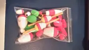 25x Fishing Bobbers Fishing Floats Slip Bobbers