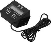 NOLITOY 1 Set Chainsaw Tachometer Digital Display Pulse Speedometer Motorcycle Pulse Speedometer