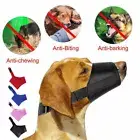 Dog Anti Bite Stop Bark Adjustable Chewing Mesh Mouth Muzzle Cover Pet Supplies