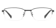 Polaroid PLD D481/G Eyeglasses Dark Ruthenium Rectangle 54mm New 100% Authentic