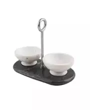 Thirstystone Marble Condiment Server