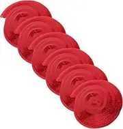Totority 1set Party Decoration Streamers Party Supplies Vintage Ornaments Ornament Fall Ornaments Wedding Decor Retro Decor Fall Decor Decorations Ceiling Decor Red The Pet 6pcs