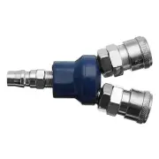 Quick Connector C-type 0.90" Air Compressor Manifold Multi Hose Coupler Fitting