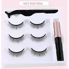 Magnetic liquid Eyeliner False Eyelashes Tweezer Set Waterproof Eye Lashes