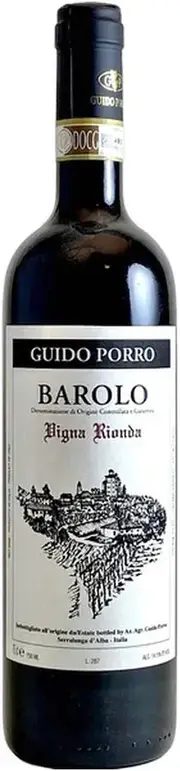 Guido Porro Barolo 'Vigna Rionda' DOCG 2019 750ml