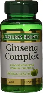 Nature's Bounty - Ginseng Complex Plus Royal Jelly - 75 Capsules