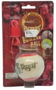 Lord Of The Rings Two Towers Pickers 2002 Unopen NIB Bungee Ball Red Top