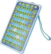 Kisangel Laptop for Muslim Laptop Quran for English Learning Machine Educational Learning Sky-Blue Plastic