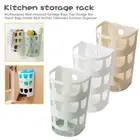 Garbage Bags Plastic Bag Container Wall-mounted Tableware Organizer