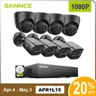 SANNCE 1080P 8CH DVR Security Camera System Home CCTV IR Night Vision Waterproof