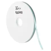 0.28" Wide 100 Yards Satin Ribbon Double Face Craft Roll Decoration Light Blue