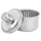 (Silver 16cm 1.2L)304 Stainless Steel Teapot Flat Bottom Induction Cooker