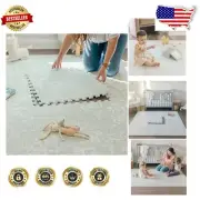 Durable & Non-Slip Baby Play Mat - Eden 6x6ft Cushion for Crawling & Tummy Time