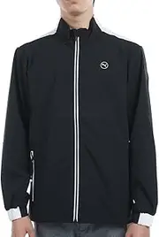 [PUMA] Men's Outwear, Golf, Stretch Back Side Logo FZ Stand Blouson