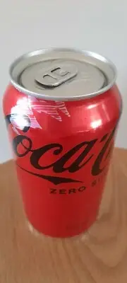 Unique Factory Error Misprinted Coke Zero Can