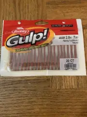 Berkley Gulp Floating Trout Worm Natural-BRAND NEW-SHIPS SAME BUSINESS DAY