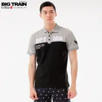 在飛比找蝦皮商城優惠-BIG TRAIN 潮人配色POLO衫-黑