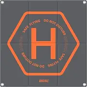 BRDRC 20" Drone Landing Pad - Universal Foldable Double-Sided Waterproof Helipad for DJI Mini 4 Pro/3/AIR 3/2/Air 2S/Mavic 3/Spark/Holy Stone/FIMI X8SE/FPV Combo/Avata/Ruko/Autel