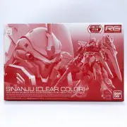 RG 1/144 Sinanju Clear Color Gundam Unicorn Limited Model Kit Bandai Japan NEW