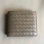 全新正品 BOTTEGA VENETA BV 古銅色 4卡1照 四卡一證照 短夾 短皮夾 特價