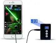 Auto Clicker for iPhone iPad：Screen Device Automatic Tapper for Android IOS，Simulated Finger Continuous Clicking, Adjustable Speed Physical Clicker，Suitable for Games, Live Broadcasts Likes, Reward Tasks（1 Second Fastest 33 Times）
