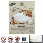 12 Lot King Size Mattress Cover Zippered Fabric Protects Bed Dust Bug Waterproof
