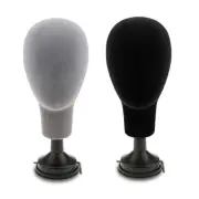 Mannequin Head Model Wigs Glasses Display Stand Holder Flocking Foam Head5798