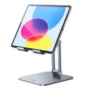 UGREEN LP675-15414 Universal iPad Tablet Desktop Stand - Gray - Height Adjustable up to 187mm - Compatible for 4.2-13" Phone/Tablet/Nintendo Switch Devices [LP675-15414]