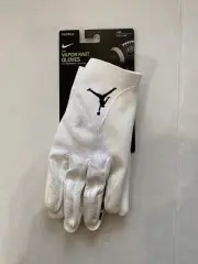 Nike Vapor Knit Football Gloves 4XL Michigan Wolverines White Jordan Jumpman