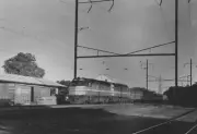 West bank Amtrak 295 train Leaman Place Pennsylvania Train Old Photo