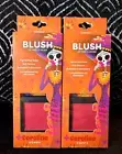 2x IONI CAROLINA POPPY RED CORAL SOFT TEXTURE BLENDABLE BLUSH COMPACT MINI KITS