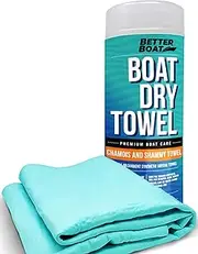 Ultra Absorbent Chamois Cloth Synthetic Shammy Towel for Car and Boat Marine Grade Drying and Cleaning Supplies