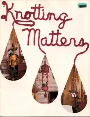 3 Tiered Macrame Plant Hanger Pattern in Craft Book: #J102 Knotting Matters