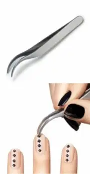 New in packet. Avon Nail Gem Tweezers