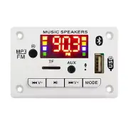 NEW 12V Bluetooth 5.0 USB AUX TF FM Car Audio Digital Decoder Board Module B