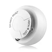 Alarm System for Home Hotel Warehouse Factory Security [Temperature & Flashing Alarm,High Sensitivity] Wireless Smoke Fire Detector Carbon Monoxide Gas Detector Alarm Sensor Work with Amazon Alexa