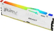 Kingston Fury Beast White RGB XMP 32GB 6000MT/s DDR5 CL40 DIMM Desktop Gaming Me