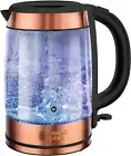 Russell Hobbs Brooklyn Glass Kettle, RHK172, BPA Free, Fast Boil, 1.7 L Capacity