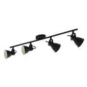 Eglo Lighting Seras-2 20W LED 4LT Spotlight - Black