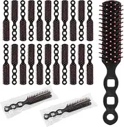 Bulk Hair Brushes for Homeless Individually Wrapped, Hair Brush Bulk, Hair Brush for Curly Hair Suitable for Homeless,Shelter,Air Bnb/Hotel/Guest Apartment (150 PCS)