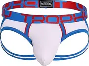 [Andrew Christian] TROPHY BOY® Comfort Jock White - XL - Jock Strap Underwear for Men, White, XL