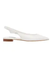 [Nine West] Luckie Flats in White