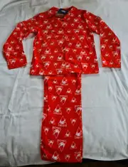 Sydney Swans AFL AF9042SS W21 Boys Youth 2 Piece Flannel Pyjama Set Size 12 New