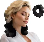 Total Pillow Donut Pillow for Airplane & Travel, Sleeping Neck Pillow, Microbead
